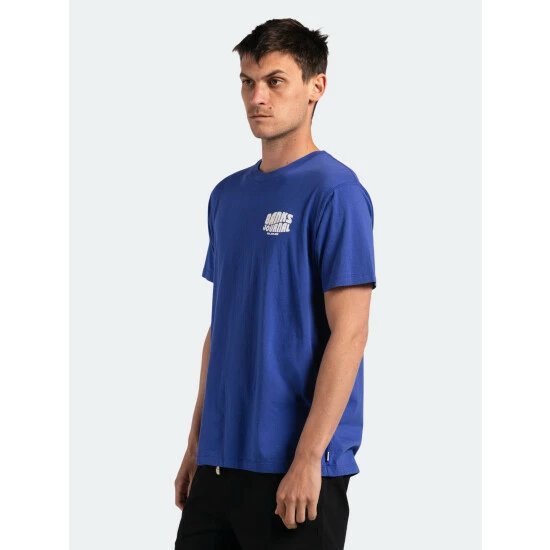 Banks Journal Posted Classic Tee Shirt Tops Deep Marine 7 Banks Journal Posted Classic Tee Shirt Tops Deep Marine - Image 5