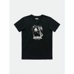Banks Journal Weiry Palms Classic Tee Shirt Tops Dirty Black