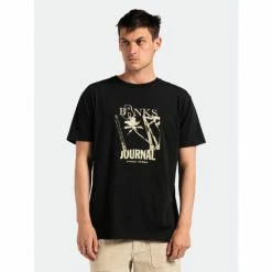 Alternative view of Banks Journal Weiry Palms Classic Tee Shirt Tops Dirty Black