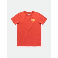 Alternative view of Banks Journal Posted Classic Tee Shirt Tops Washed Red