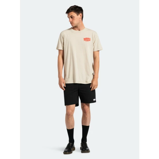 Banks Journal Posted Classic Tee Shirt Tops Bone 8 Banks Journal Posted Classic Tee Shirt Tops Bone - Image 6