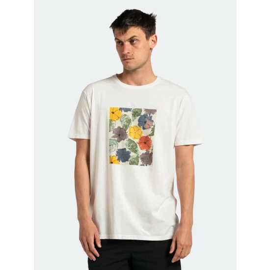 Banks Journal Soho Classic Tee Shirt Tops Off White 4 Banks Journal Soho Classic Tee Shirt Tops Off White - Image 2