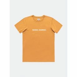 Banks Journal Label Classic Tee Shirt T-Shirts Toffee