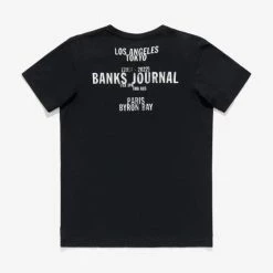 Alternative view of Banks Journal Premier Tee Shirt - Black T-Shirts