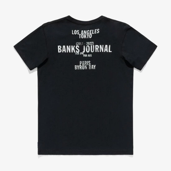 Banks Journal Premier Tee Shirt - Black T-Shirts 4 Banks Journal Premier Tee Shirt - Black T-Shirts - Image 2