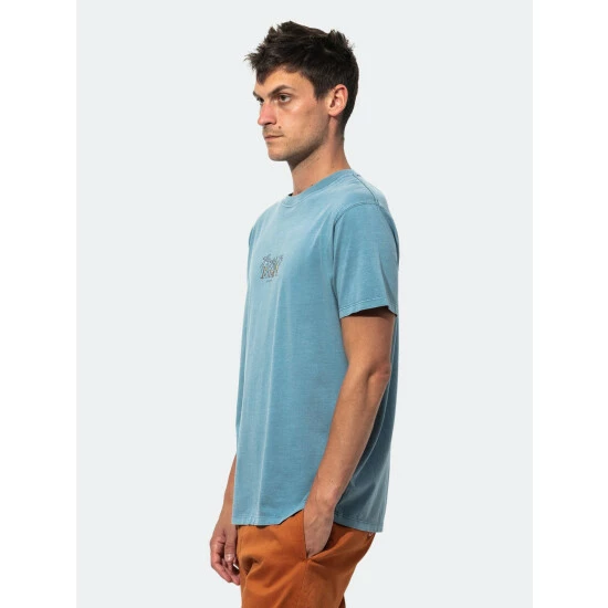 Banks Journal Twine Faded Tee Shirt T-Shirts Glacier Blue 5 Banks Journal Twine Faded Tee Shirt T-Shirts Glacier Blue - Image 3