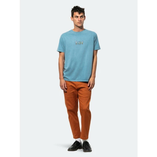 Banks Journal Twine Faded Tee Shirt T-Shirts Glacier Blue 7 Banks Journal Twine Faded Tee Shirt T-Shirts Glacier Blue - Image 5