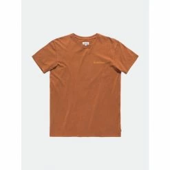 Banks Journal Scripture Faded Tee Shirt Tops Tabacco