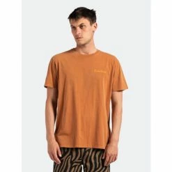 Alternative view of Banks Journal Scripture Faded Tee Shirt Tops Tabacco