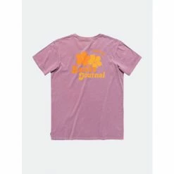 Banks Journal Lei Day Faded Tee Shirt Tops Pale Lavander