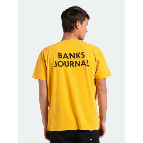 Banks Journal Journal Smu Hawaii Tee Shirt Tops Dijon 6 Banks Journal Journal Smu Hawaii Tee Shirt Tops Dijon - Image 4