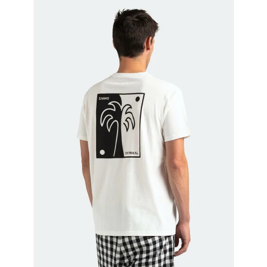 Banks Journal Off The Grid - Faded Tee Shirt Tops Off White 6 Banks Journal Off The Grid - Faded Tee Shirt Tops Off White - Image 4