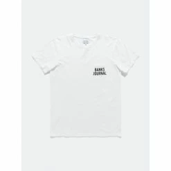 Banks Journal Shores Smu Hawaii Tee Shirt Tops Off White