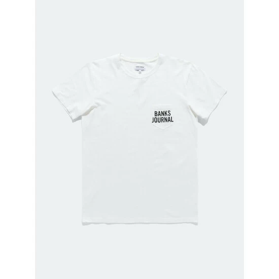Banks Journal Shores Smu Hawaii Tee Shirt Tops Off White 3 Banks Journal Shores Smu Hawaii Tee Shirt Tops Off White
