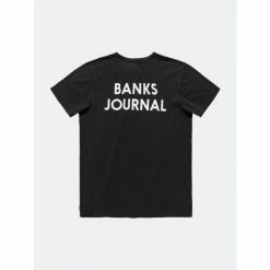 Banks Journal Journal Smu Hawaii Tee Shirt Tops Dirty Black