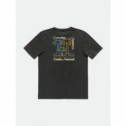 Banks Journal Oasis Trader Tee Shirt T-Shirts Dirty Black