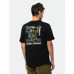 Banks Journal Oasis Trader Tee Shirt T-Shirts Dirty Black 12 Banks Journal Oasis Trader Tee Shirt T-Shirts Dirty Black -Banks Journal store unnamed file 1860