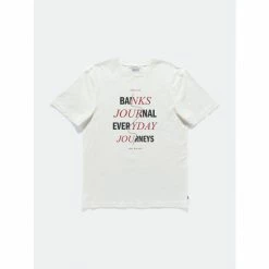 Banks Journal Total Trader Tee Shirt T-Shirts Off White