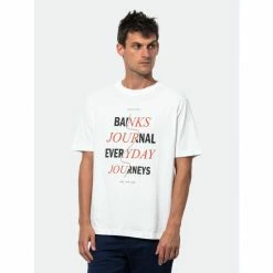 Alternative view of Banks Journal Total Trader Tee Shirt T-Shirts Off White