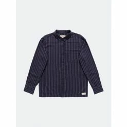Banks Journal John E L/S Woven Shirt Tops Dirty Denim