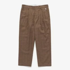Banks Journal Saint Check Pant Denim & Bottoms Walnut