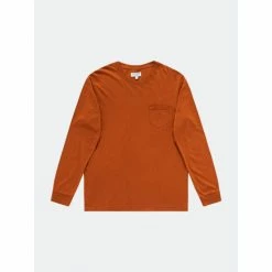 Banks Journal Primary L/S Tee Shirt T-Shirts Dark Amber