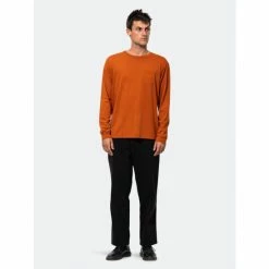 Banks Journal Primary L/S Tee Shirt T-Shirts Dark Amber -Banks Journal store unnamed file 1893
