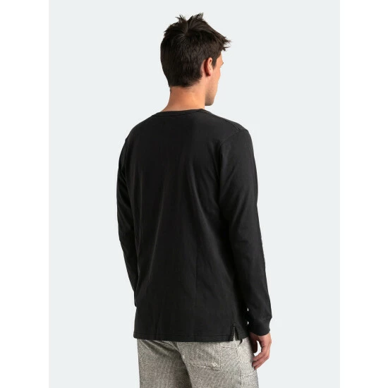 Banks Journal Salvador L/S Tee Shirt Tops Dirty Black 5 Banks Journal Salvador L/S Tee Shirt Tops Dirty Black - Image 3