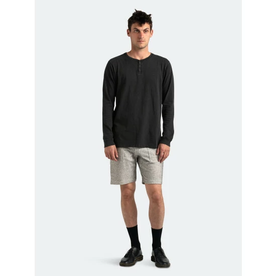 Banks Journal Salvador L/S Tee Shirt Tops Dirty Black 7 Banks Journal Salvador L/S Tee Shirt Tops Dirty Black - Image 5