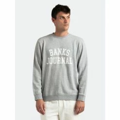 Alternative view of Banks Journal Defense Crew Sweat Fleece Sweatshirts, Sweaters & Hoodies Grey Marle