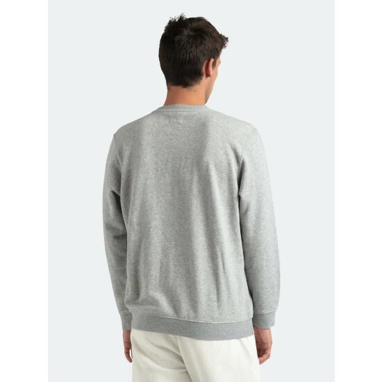 Banks Journal Defense Crew Sweat Fleece Sweatshirts, Sweaters & Hoodies Grey Marle 5 Banks Journal Defense Crew Sweat Fleece Sweatshirts, Sweaters & Hoodies Grey Marle - Image 3