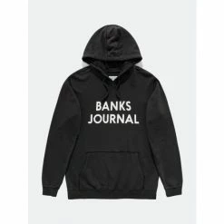 Banks Journal Journal Parka Fleece Sweatshirts, Sweaters & Hoodies Dirty Black