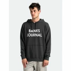 Alternative view of Banks Journal Journal Parka Fleece Sweatshirts, Sweaters & Hoodies Dirty Black