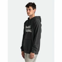 Banks Journal Journal Parka Fleece Sweatshirts, Sweaters & Hoodies Dirty Black -Banks Journal store unnamed file 1930