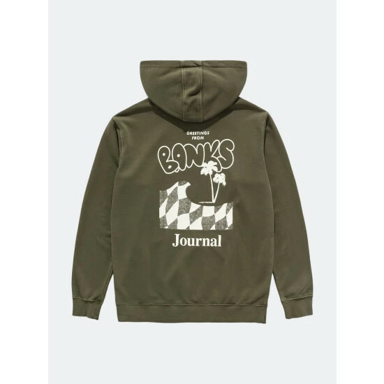 Banks Journal Calypso Parka Fleece Sweatshirts, Sweaters & Hoodies Army 3 Banks Journal Calypso Parka Fleece Sweatshirts, Sweaters & Hoodies Army