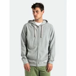 Alternative view of Banks Journal Primary Twill Zip Hoodie Transseasonal Fleece Sweatshirts, Sweaters & Hoodies Heather Grey