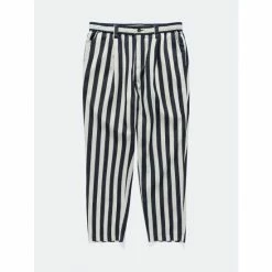 Banks Journal Supply Chambray Stripe Pant Denim & Bottoms Dirty Denim