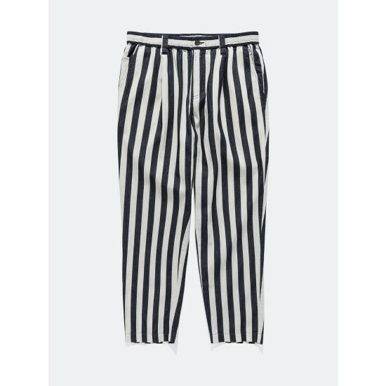 Banks Journal Supply Chambray Stripe Pant Denim & Bottoms Dirty Denim 3 Banks Journal Supply Chambray Stripe Pant Denim & Bottoms Dirty Denim