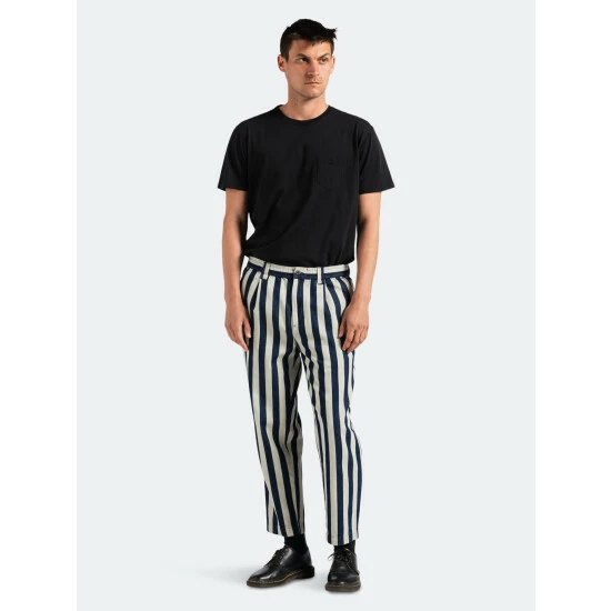 Banks Journal Supply Chambray Stripe Pant Denim & Bottoms Dirty Denim 8 Banks Journal Supply Chambray Stripe Pant Denim & Bottoms Dirty Denim - Image 6