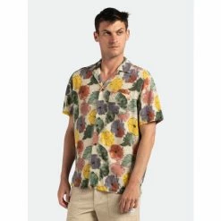 Alternative view of Banks Journal Soho S/S Woven Shirt Tops Bone