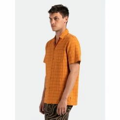 Banks Journal Mammoth S/S Woven Shirt Tops Tabacco 10 Banks Journal Mammoth S/S Woven Shirt Tops Tabacco -Banks Journal store unnamed file 1957