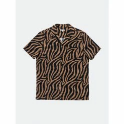 Banks Journal Stranger S/S Woven Shirt Tops Clay