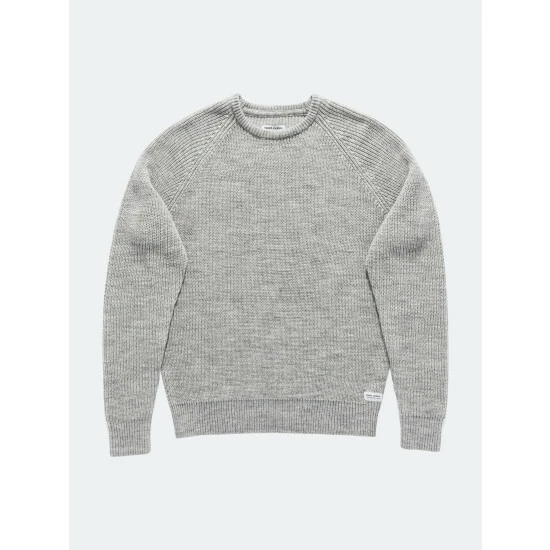 Banks Journal Static Knitwear Sweatshirts, Sweaters & Hoodies Heather Grey 3 Banks Journal Static Knitwear Sweatshirts, Sweaters & Hoodies Heather Grey
