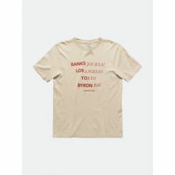 Banks Journal Locator Trader Tee Shirt Tops Bone