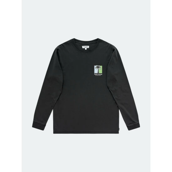 Banks Journal Oasis L/S Tee Shirt T-Shirts Dirty Black 4 Banks Journal Oasis L/S Tee Shirt T-Shirts Dirty Black - Image 2