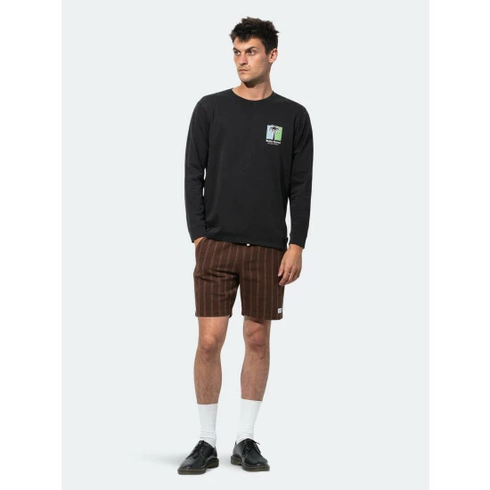 Banks Journal Oasis L/S Tee Shirt T-Shirts Dirty Black 8 Banks Journal Oasis L/S Tee Shirt T-Shirts Dirty Black - Image 6