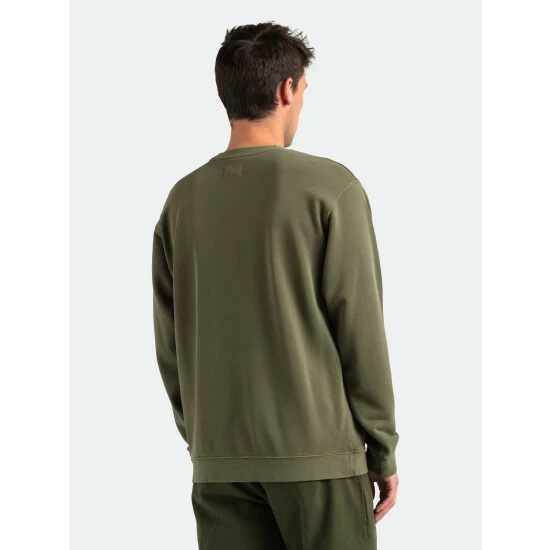 Banks Journal Defense Crew Sweat Fleece Sweatshirts, Sweaters & Hoodies Army 5 Banks Journal Defense Crew Sweat Fleece Sweatshirts, Sweaters & Hoodies Army - Image 3