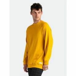Banks Journal Solar Transseasonal Fleece Sweatshirts, Sweaters & Hoodies Dark Mustard -Banks Journal store unnamed file 2015