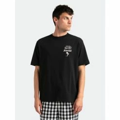 Banks Journal Journal Zine Trader Tee Shirt Tops Dirty Black -Banks Journal store unnamed file 2023