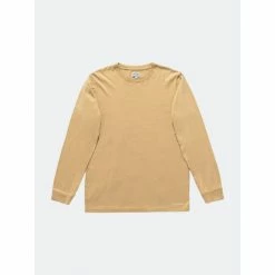Banks Journal Primary L/S Tee Shirt T-Shirts Taupe